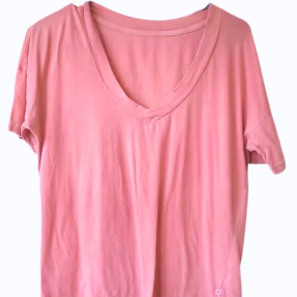 James Perse Reverse Binding Tee in Old Rose NWT - Picture 3 of 3